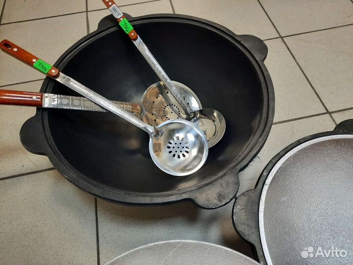 Казан чугунный 8, 10, 12, 16л