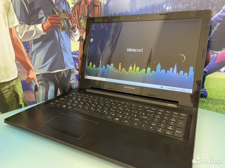 Шустрый Ноутбук Lenovo SSD 256gb/6gb/AMD