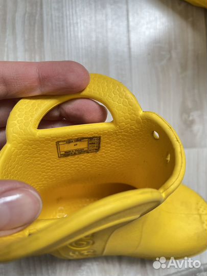 Сапоги резиновые crocs c7 c7