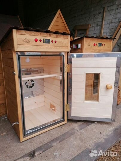 Коптильня холодного и горячего копчения, сушка/вял