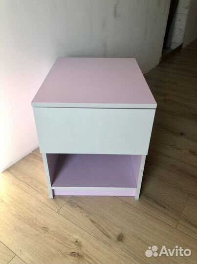Тумба нежно-розовая