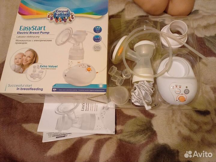 Молокоотсос электрический EasyStart Canpol