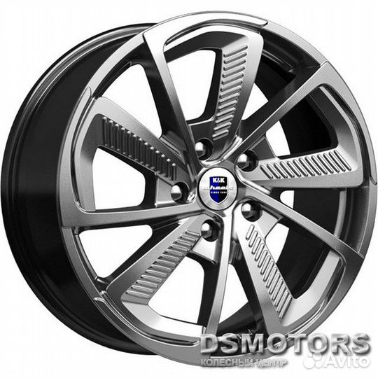 Диски C.T.G. 8/18 5x114.3 ET40 d66.1 дарк платинум