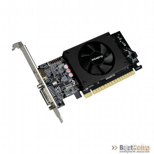 Видеокарта Gigabyte GeForce GT 710 2GB GV-N710D5-2GL