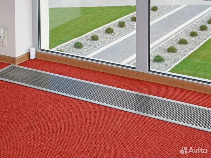 Внутрипольный конвектор Techno Vent 420-105-1600