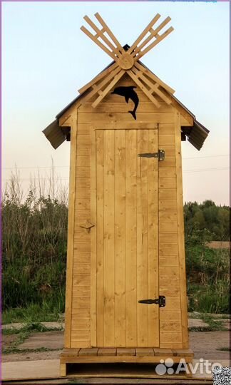Дачный туалет с установкой HAT115
