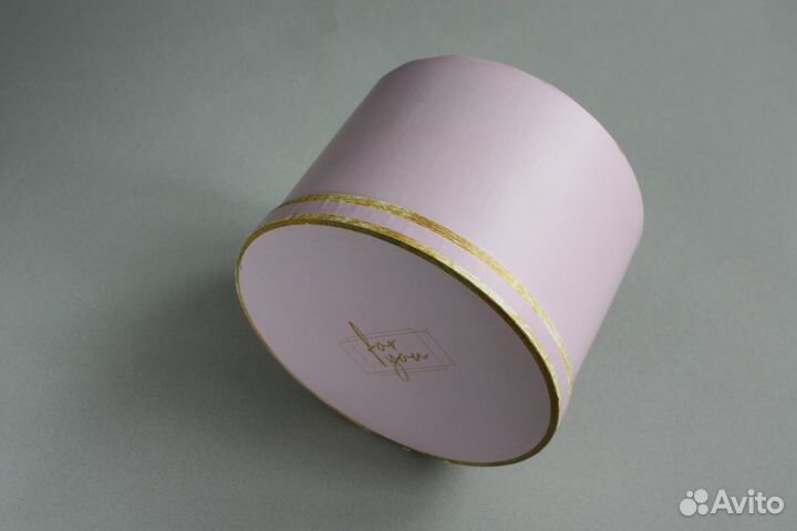 Коробка подарочная для цветов упаковка шляпная