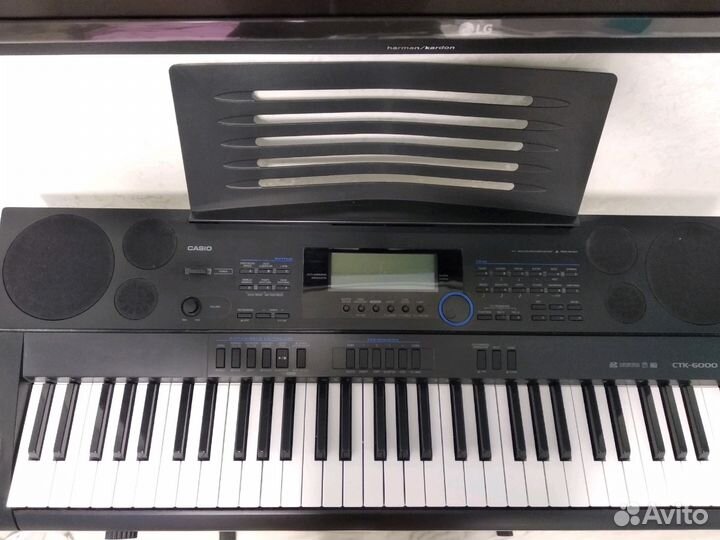 Синтезатор casio CTK-6000 состояние отличное