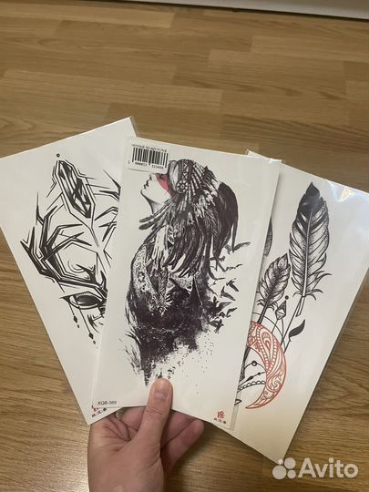 Временные татуировки