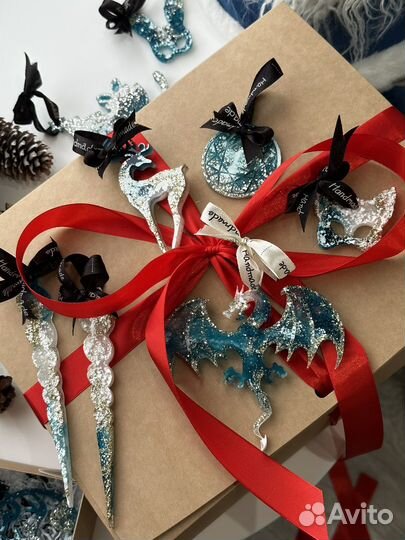 Новогодние игрушки ручной работы