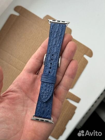 Крокодиловый ремешок Apple Watch Ultra