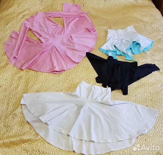 Платье, футболки, топ и юбки для бальных танцев