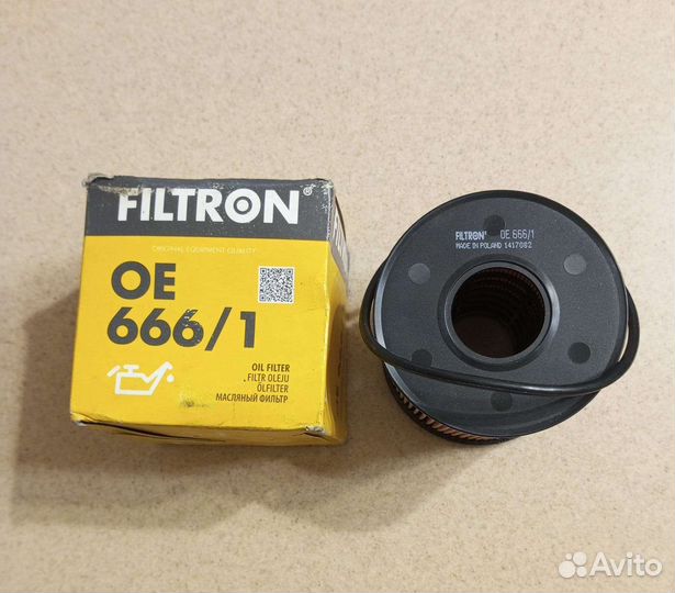 Фильтр масляный на Renault и Opel