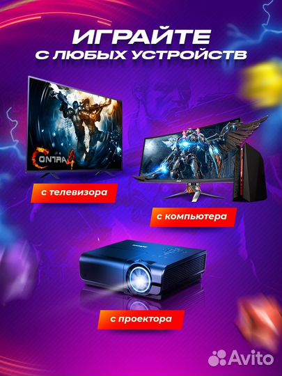 Игровая ретро приставка Game stick lite 64gb