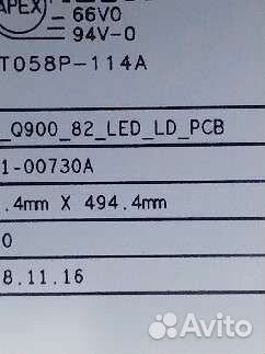Samsung 19Y 0900 82 LED LD PCB
