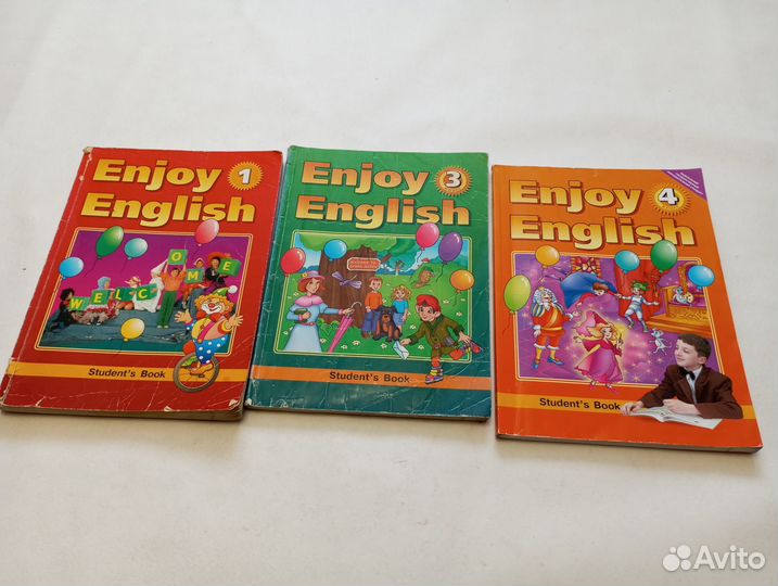 Enjoy english student's book 1, 3, 4