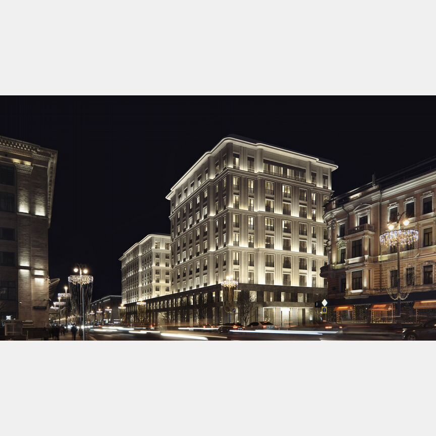 1-к. апартаменты, 94 м², 8/9 эт.