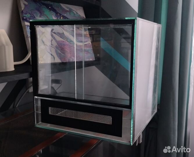 Террариум 30х30х30 см