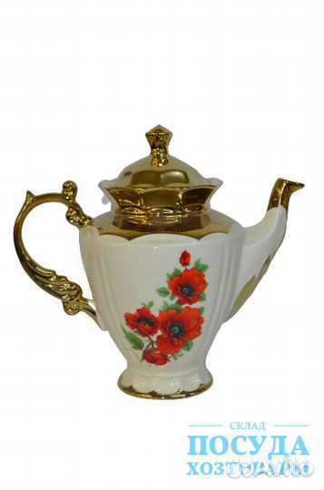 Чс корона Золото белый Красный Мак /9пр/ Украина