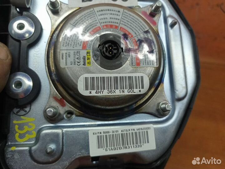 Подушка безопасности в руль Kia Sportage 3 2.0