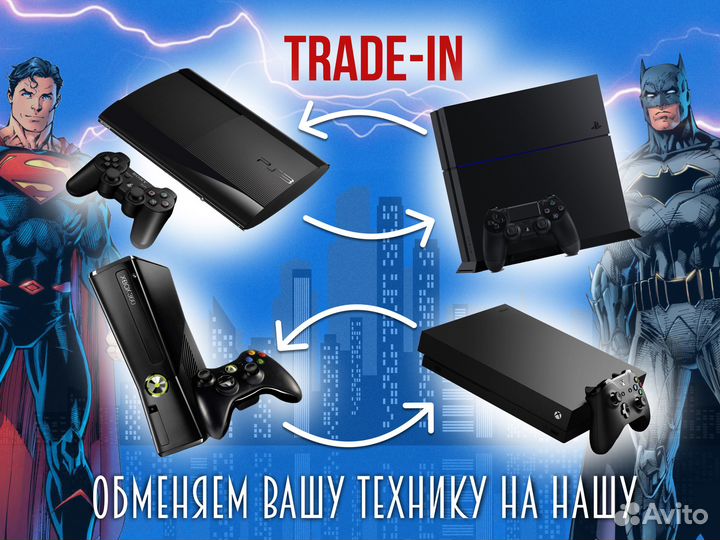 Sony PlayStation 4 Pro, Гарантия + 500 Игр