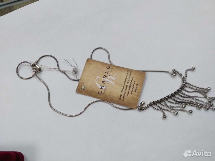 Колье серебро 925,40 см