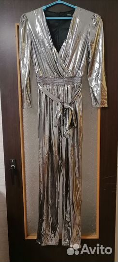 Комбинезон с серебряным напылением