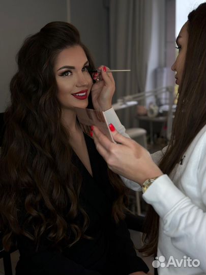 Макияж и прическа брови