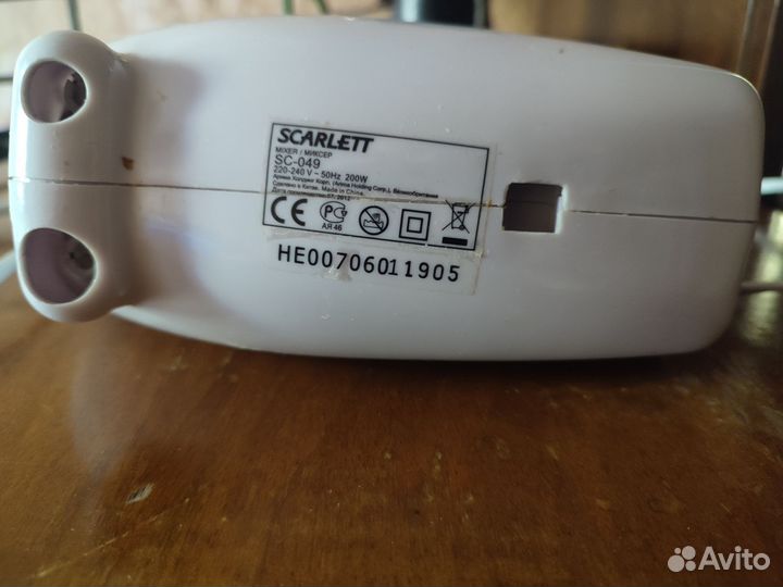 Миксер scarlett