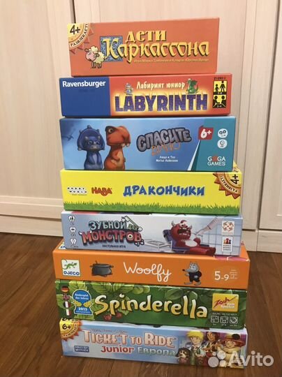 Детские настольные игры