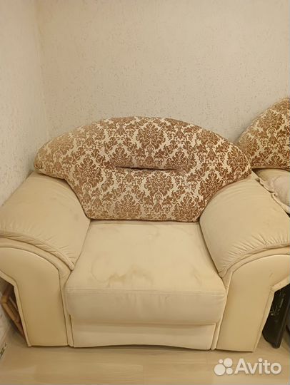 Диван бу + кресло