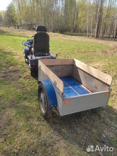 Мотоблоки и культиваторы с прицепом