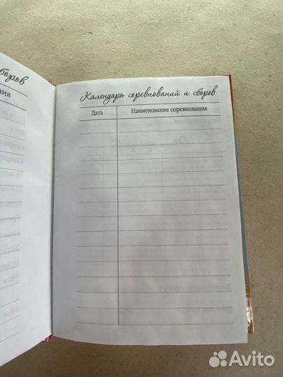 Дневник тренировок художественная гимнастика