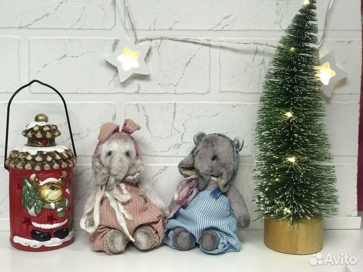 Игрушки Слоны авторской ручной работы Handmade