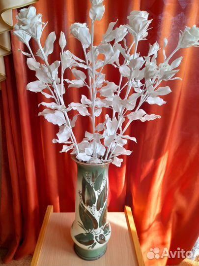 Декор ваза с цветами