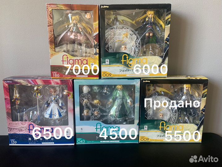 Аниме фигурки Figma