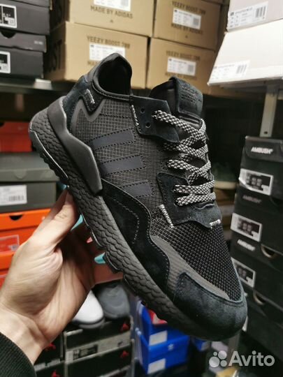 Кроссовки Adidas Nite Jogger Triple Black