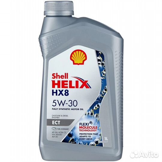 Моторное масло Shell Helix HX8 ECT 5W-30 синтетиче