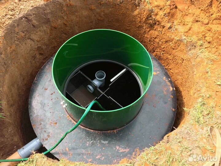 Септик Астра с переливом