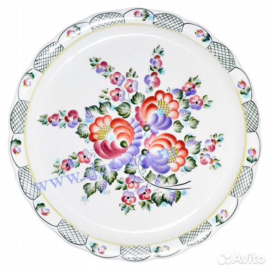 Посуда Тортница Именинница большая