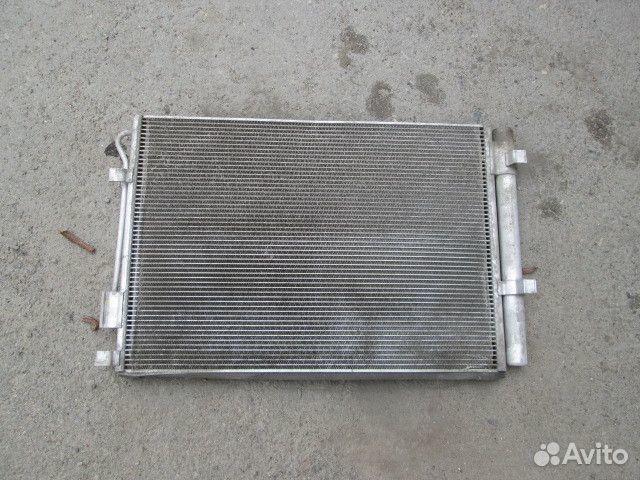 Радиатор кондиционера (конденсер) Hyundai Solaris