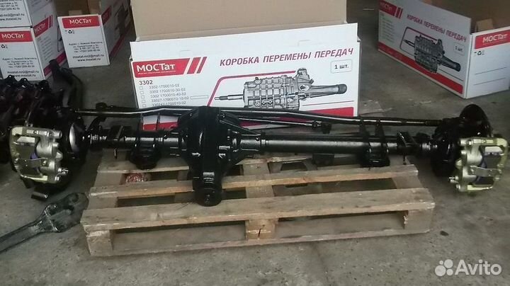 Передний мост УАЗ 3163 Патриот под рк Даймонс