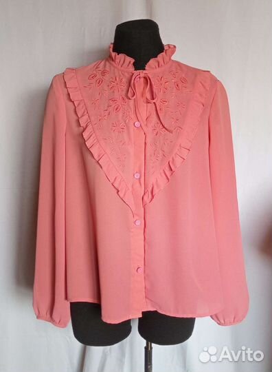 Винтажная женская блуза