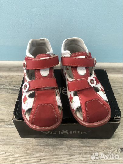 Летние сандалии на девочку 29р