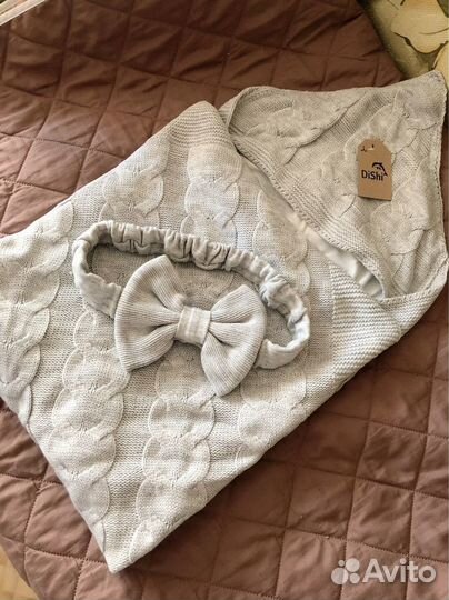 Конверт- плед для новорождённого