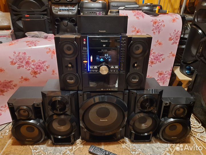 Panasonic SA-VK 960 super мощный (7колонок+ саб 25