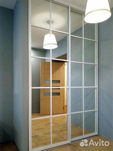 Двери купе с английской решеткой шк-176