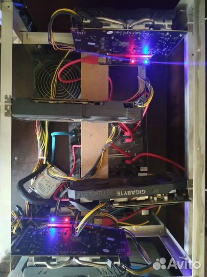 Майнинг ферма rx 580 8gb