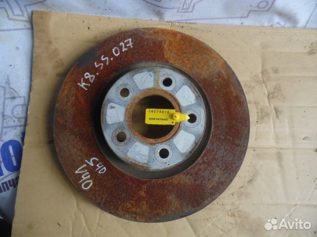 Диск тормозной передний Volvo S40 Ii MS