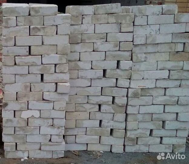 Кирпич силикатный полуторный, полнотелый б/у 37